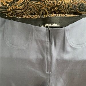 Equestrian Brand  High Waist Slate Blue Pants Fir A Tall Person